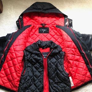 Warm Winter Jacket + Vest by Diesel. Boys. Size 10-12